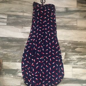 Maxi dress - red white & blue